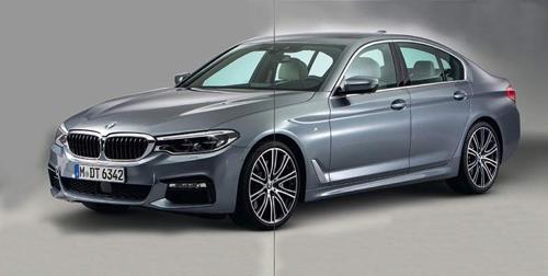 2018 BMW 5 Series front