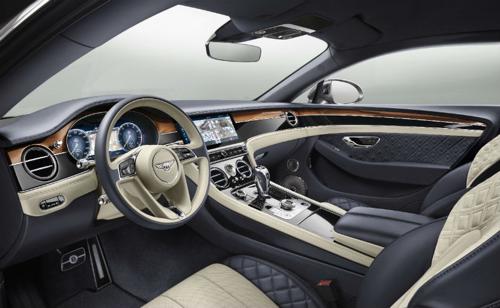 2018 Bentley Continental GT interior