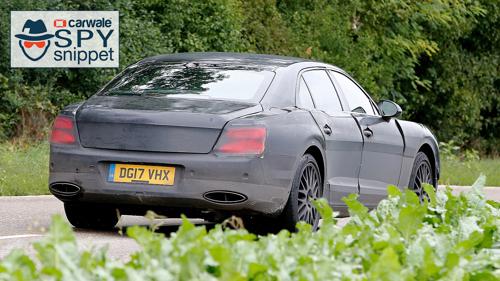 Bentley spotted testing the new-gen Flying Spur 