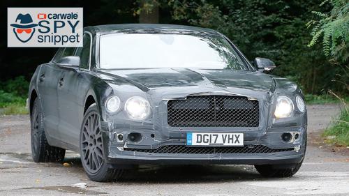 Bentley spotted testing the new-gen Flying Spur 