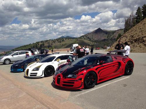 Bugatti Veyron hits 235.7 mph in the Sun Valley Road Rally 2015   
