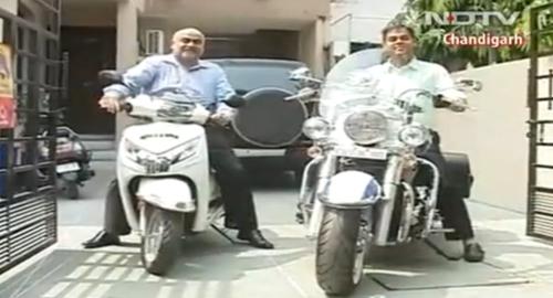 Chandigarh based man pays Rs. 8.1 Lakh for VIP number on his new Honda Activa 12