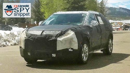 Chevrolet is out testing a mysterious CUV