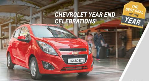 GM India offering year-end discounts on Chevrolet cars