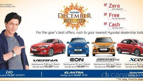 Discounts for December detailed 