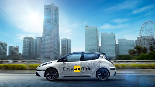 Easy Ride mobility service introduce by Nissan and DeNa 
