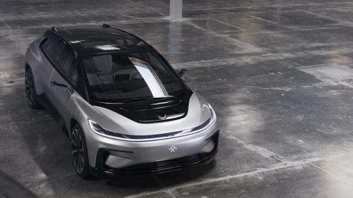 Faraday Future unveiled its first production EV called the FF91