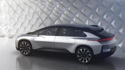 Faraday Future unveiled its first production EV called the FF91