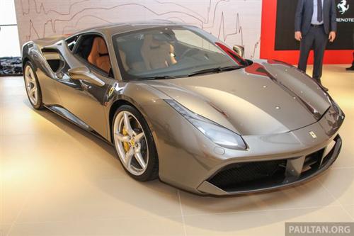 Ferrari 488 GTB launched in Malaysia for RM 1,068,800 (Rs. 1.71 Crore)