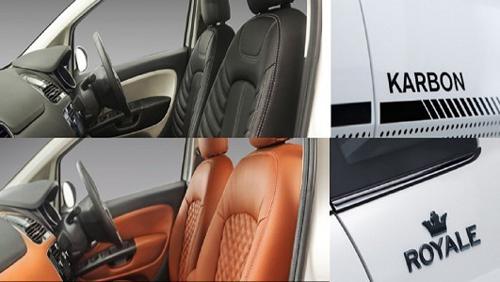 Special edition Fiat Punto Karbon and Linea Royal interior