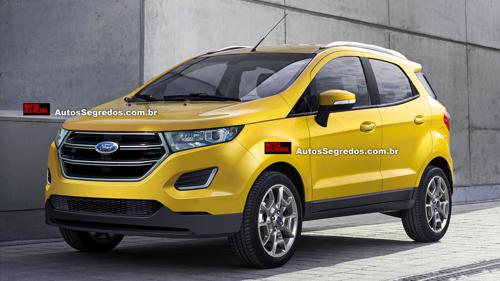 Ford Ecosport facelift on cards, likely to be launched in 2016