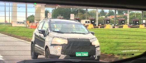 Ford EcoSport spied ahead of Brazilian debut