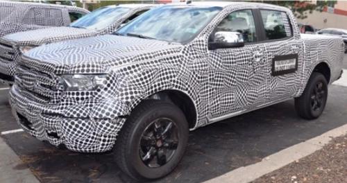 Updated Ford Endeavour spotted