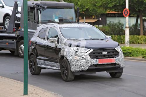 Ford EcoSport ST spied on test