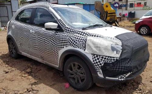 Ford Figo Cross spied launch likely early next year