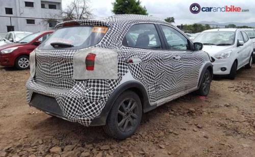 Ford Figo Cross spied launch likely early next year