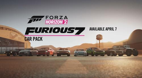 Furious 7 Movie Car Pack now on Forza Horizon 2