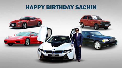 Sachin Tendulkar - Top five cars