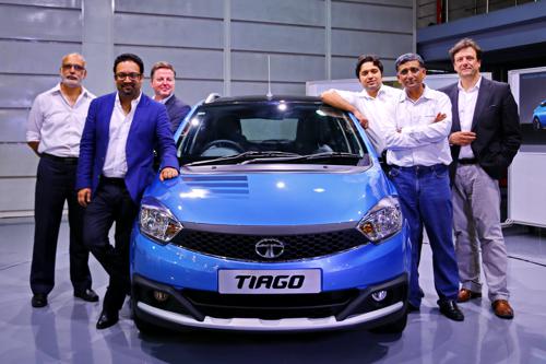 Global design team for the Tata Tiago