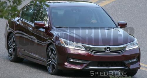 Honda Accord Spied Front