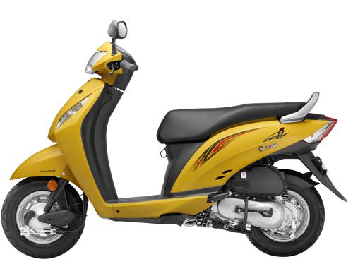 Honda Activa-i Pearl Trance Yellow
