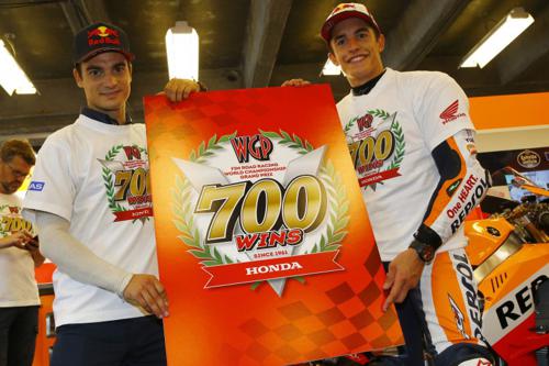 Honda Registers 700th FIM Grand Prix Victory