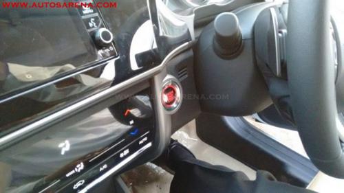 Honda City facelift ZX cabin