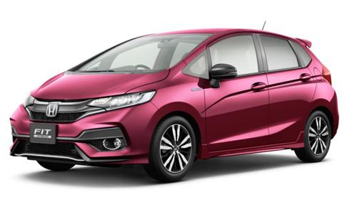 Honda unveils Jazz facelift in Japan