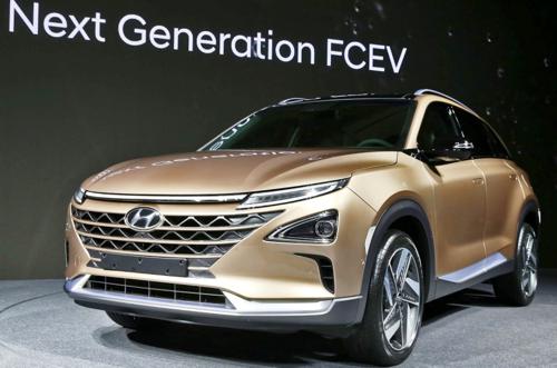 Next generation Hyundai Fuel Cell SUV showcased