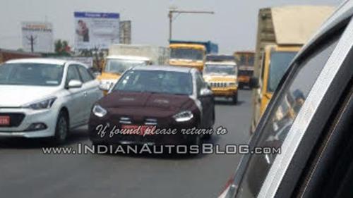 2018 Hyundai Verna spotted testing in Tamilnadu