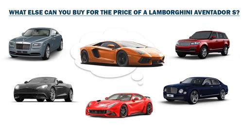 What else can you buy for the price of a Lamborghini Aventador S