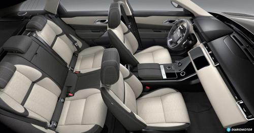 Land Rover Velar interior layout