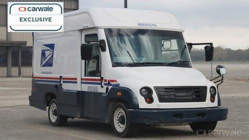 Mahindra USPS prototype truck spotted testing