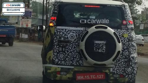 Mahindra Quanto facelift spotted   