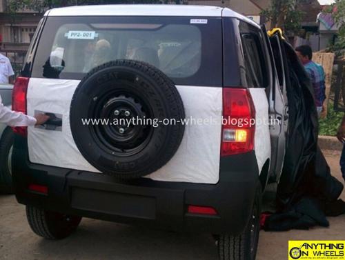 Mahindra TUV300 Rear