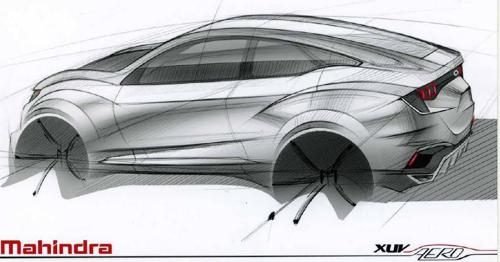 Mahindra to showcase XUV Aero concept at the 2016 Auto Expo
