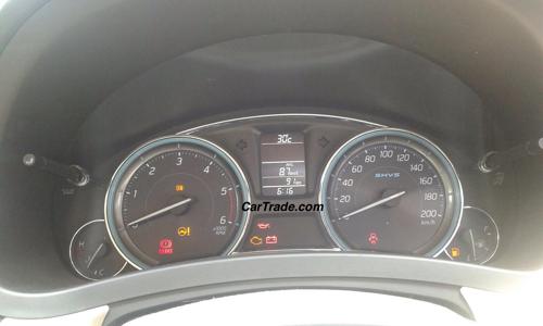 Swift dzire store instrument cluster