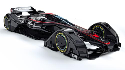 McLaren unveils totally crazy MP4-X concept racer