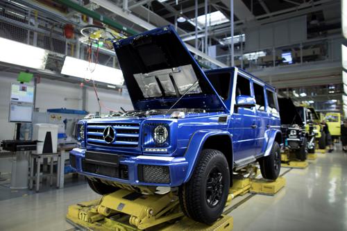 Mercedes-Benz achieves a production milestone of G-Class
