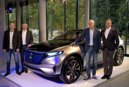 Mercedes BenzsEQ brand of electric cars will go on sale by 2020 