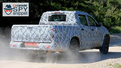 2018 Mercedes-Benz X-Class spotted testing
