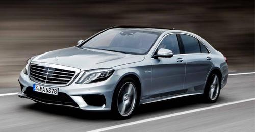 Mercedes Benz S63 AMG sedan