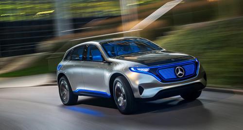 Electric hatchback concept from Mercedes-Benz will be showcased at Frankfurt Motor Show
