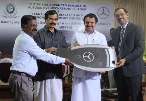 Mercedes donates C-Class