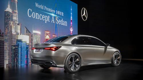 Mercedes Benz Concept A sedan