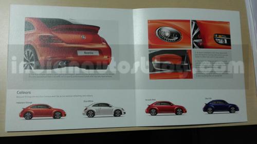 New VW Beetle exterior features brochure leaked