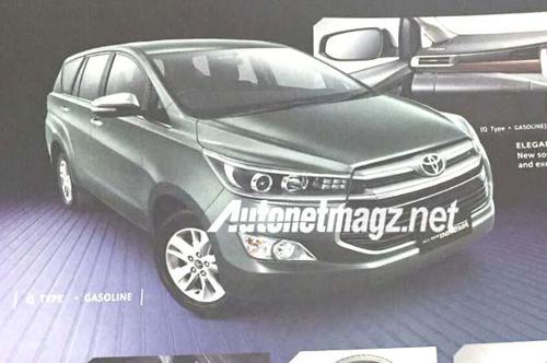 Upcoming Toyota Innova specifications and equipment list revealed