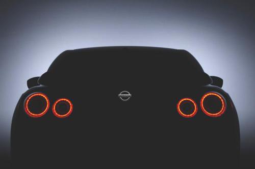 Nissan GT R facelift teaser