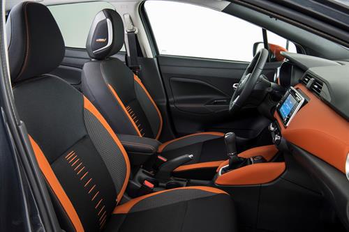 Nissan Micra premium edition interior