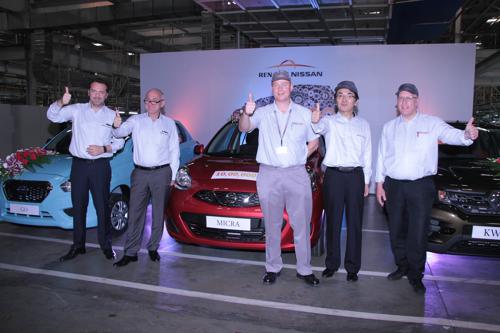 Renault-Nissan alliance rolls out millionth car from Chennai facility